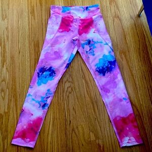 Old Navy Active Girls multicolored leggings